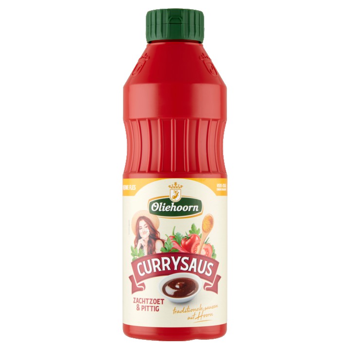 Oliehoorn Currysaus Zachtzoet &amp;amp; Pittig 750ml