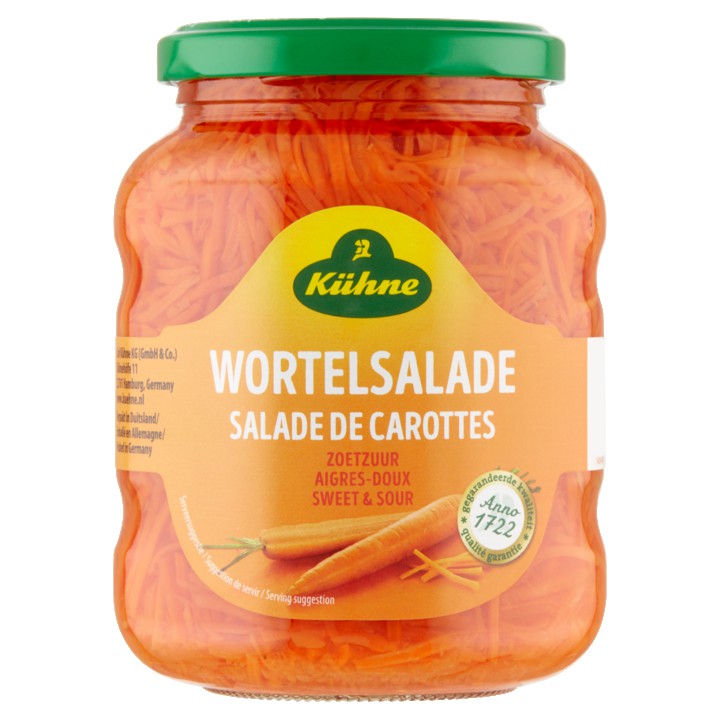 K&amp;uuml;hne Wortelsalade Zoetzuur 330g