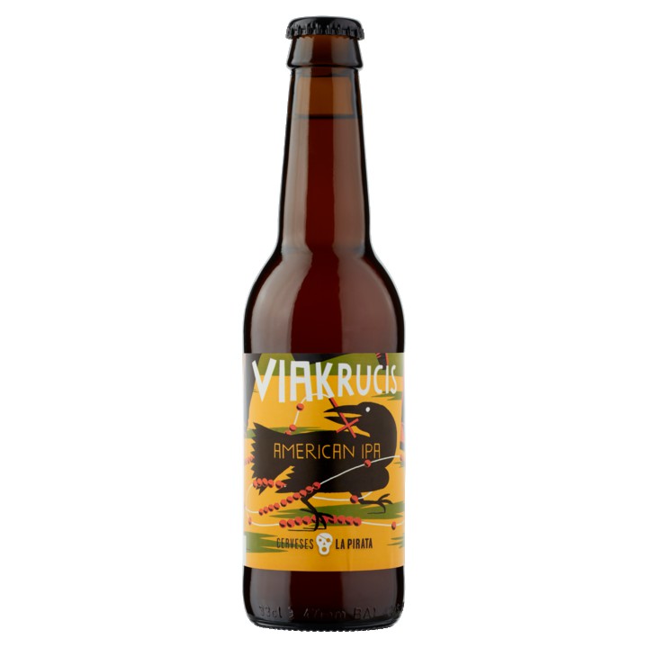 Cerveses la Pirata - Viakrucis IPA - Fles 330ML