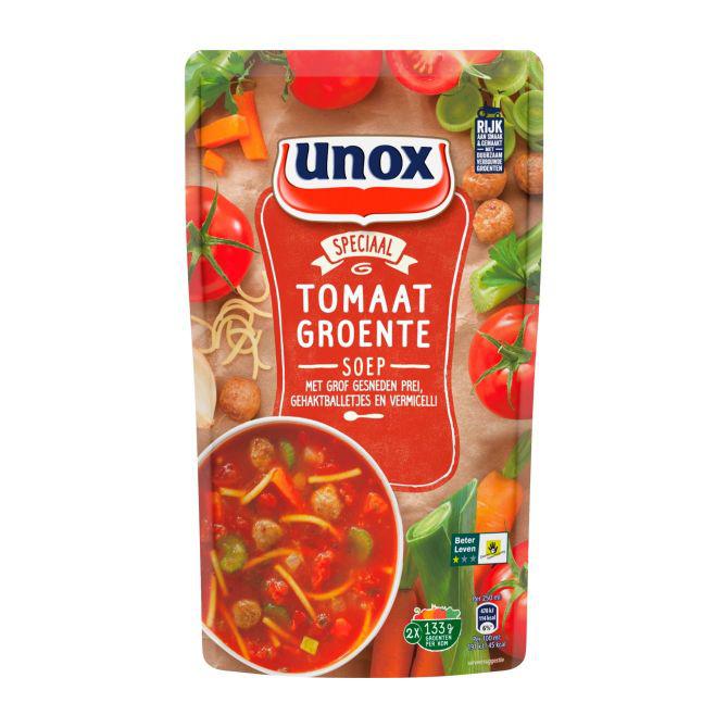 Unox Tomaat groentesoep