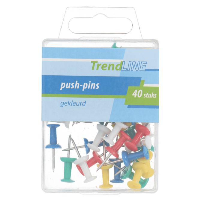 Trendline Push pins kleur