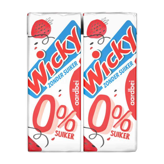 Wicky Aarbei 0,0% mini