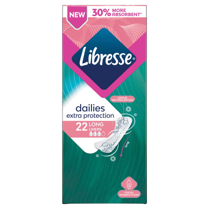 Libresse Extra Protection Long 22 Stuks