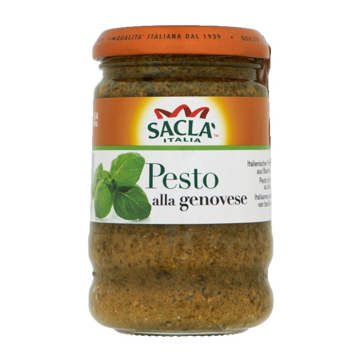 Sacl&amp;agrave; Italiaanse Pesto van Basilicum 190g