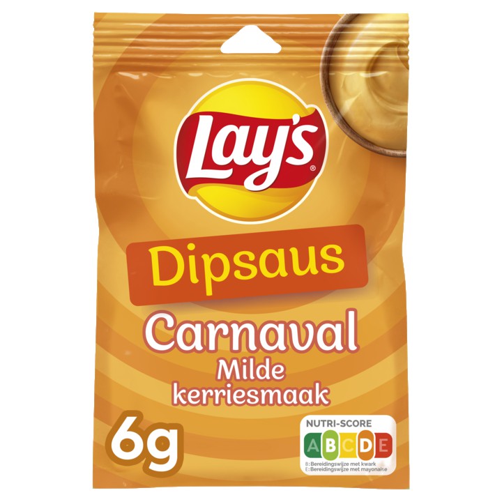Lay&amp;#x27;s Carnaval Kerrie Dip Saus Mix 6gr
