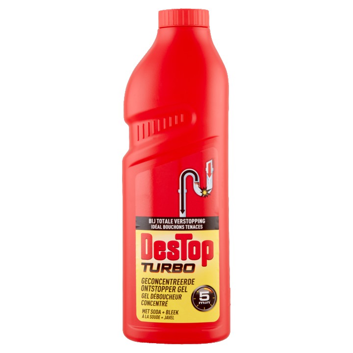 Destop Turbo Geconcentreerde Ontstopper Gel 1L