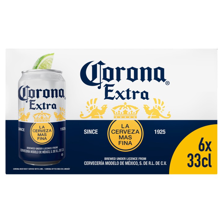 Corona Extra Blikken 6 x 330ML