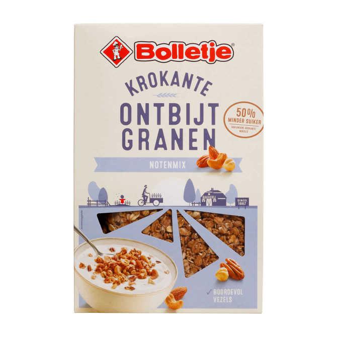 Bolletje Krokante Ontbijtgranen Notenmix