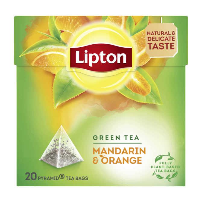 Lipton Green tea mandarin &amp; orange