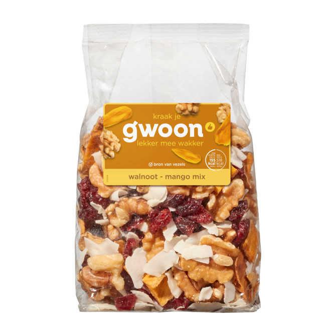 g&#039;woon Walnoot mango mix