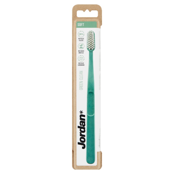 Jordan Green Clean Soft Tandborstel | Nederland Life Jordan Green Clean Soft Tandborstel