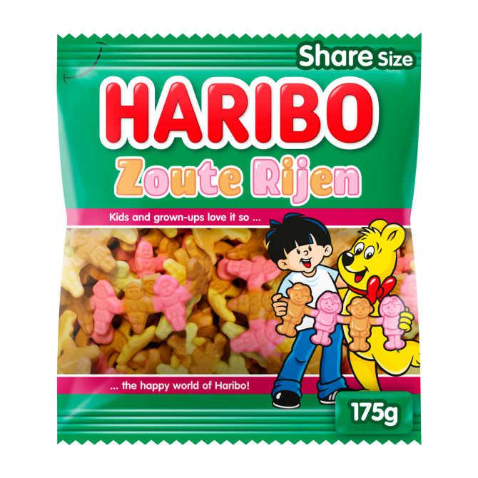 Haribo Zoute rijen