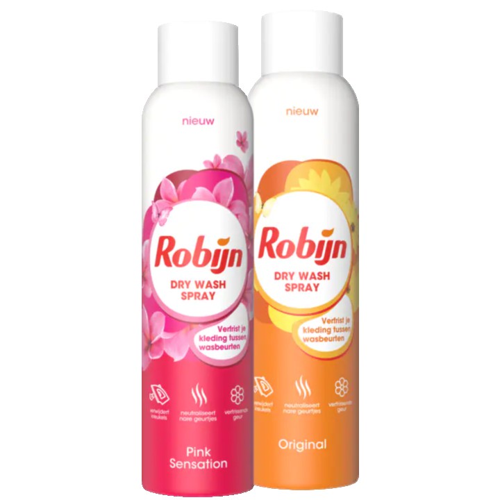 Robijn Dry Wash Original &amp;amp; Pink Pakket