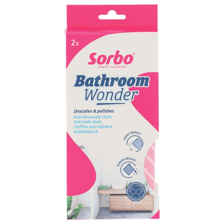 Sorbo Bathroom Wonder 33x34cm 2st