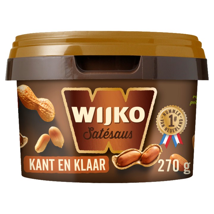 Wijko Sat&amp;eacute;saus Kant en Klaar 270g