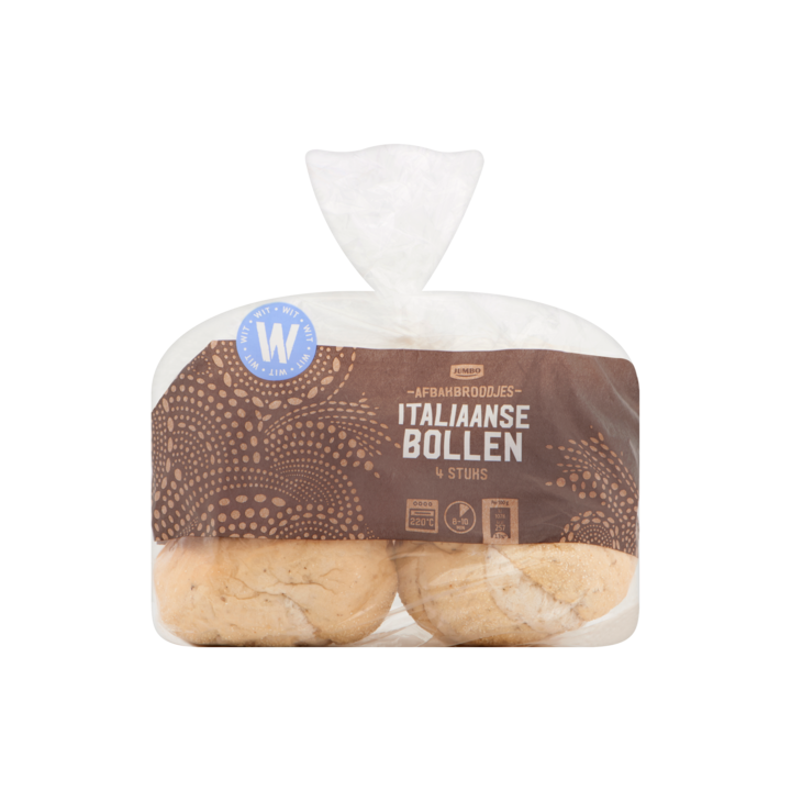 Jumbo - Italiaanse Bollen Voorgebakken - 4 Stuks