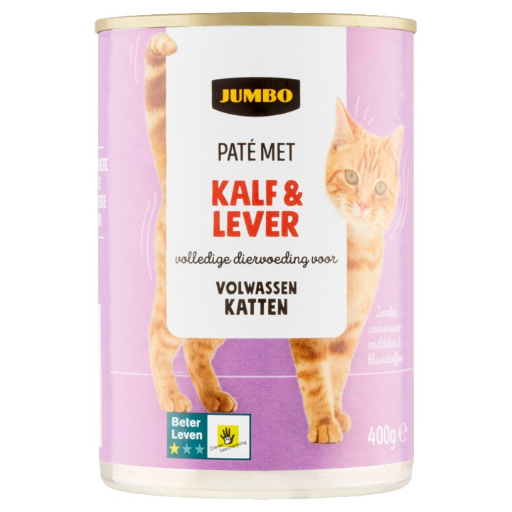 Jumbo Pat&amp;eacute; met Kalf &amp;amp; Lever 400g