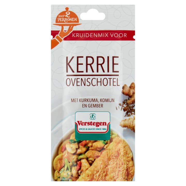 Verstegen Kruidenmix Kerrie Ovenschotel voor 2 personen 18g