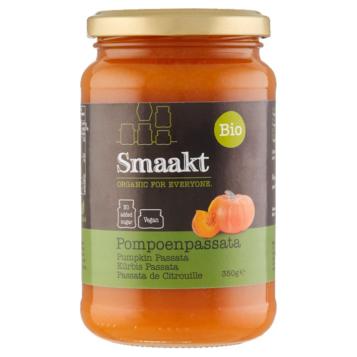 Smaakt Bio Pompoenpassata 350g