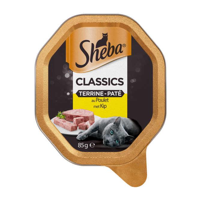 Sheba Classic pat&amp;eacute; met kip