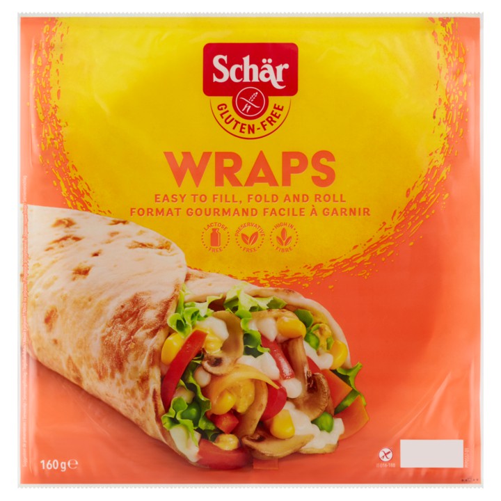 Sch&amp;auml;r Wraps  Glutenvrij 2 Stuks 160g