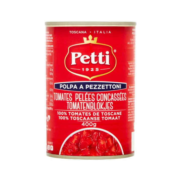 Petti Tomatenblokjes 400g