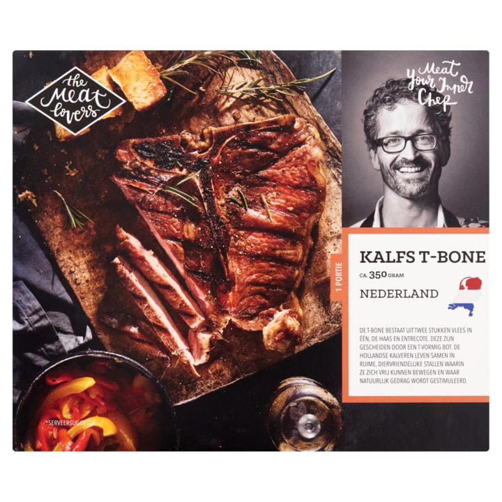 The Meat Lovers Kalfs T-Bone ca. 350g