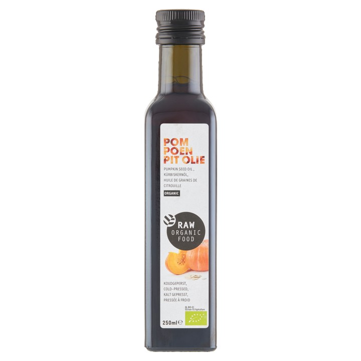 Raw Organic Food Koudgeperst Pompoenpitolie Organic 250ml