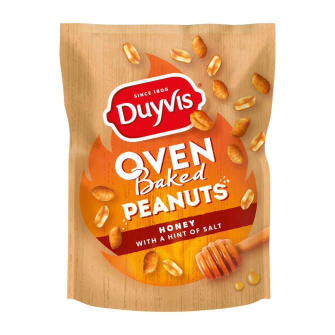 Duyvis Oven baked pinda's honey