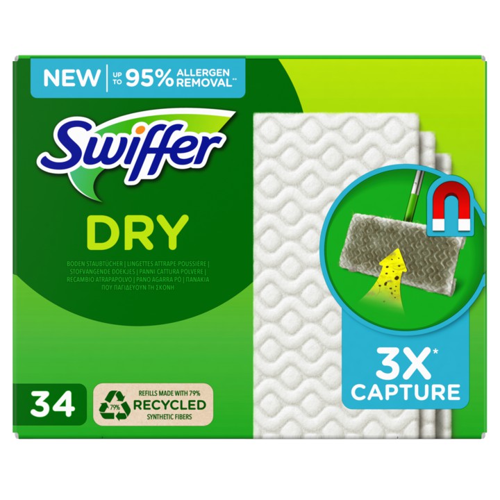 Swiffer Vloerreiniger Droge Doekjes Navullingen 34x