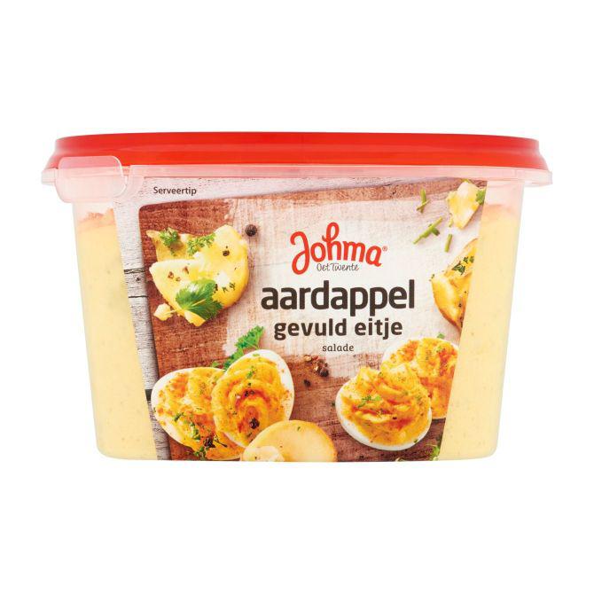 Johma Aardappel gevuld eitje salade