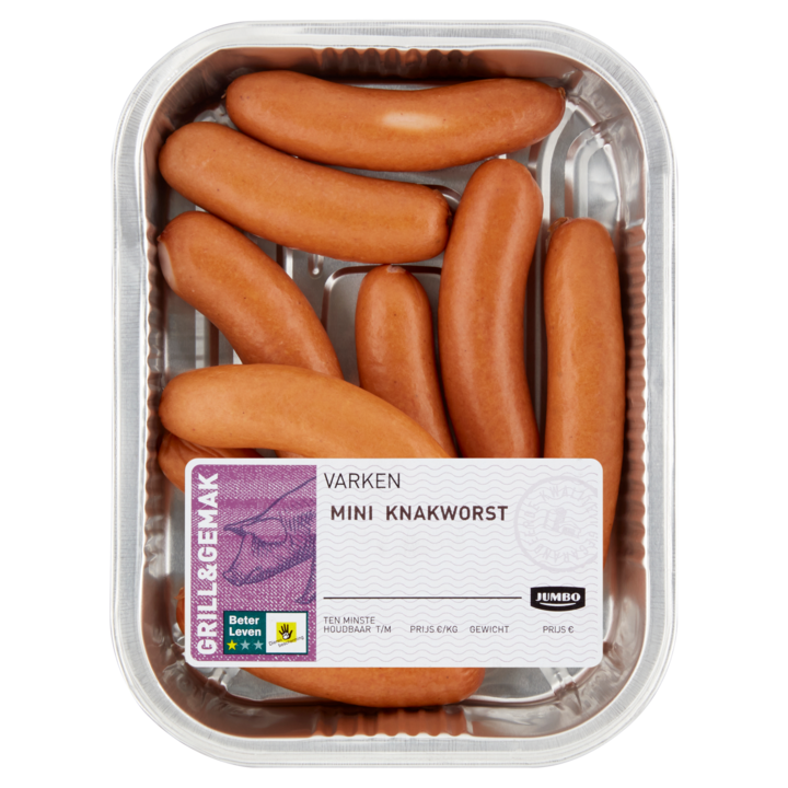 Jumbo Mini Varkens Knakworstjes 225g