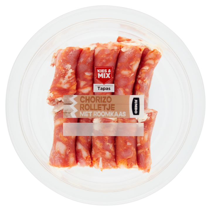 Jumbo Chorizo Rolletje met Roomkaas 80g