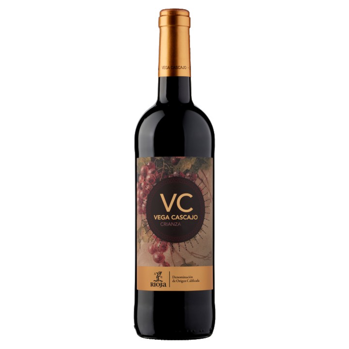 Vega Cascajo &amp;ndash; Rioja Crianza - Tempranillo - 750ML