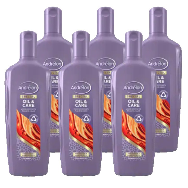 Andr&amp;eacute;lon Special Shampoo Oil &amp;amp; Care 6 x 300ml