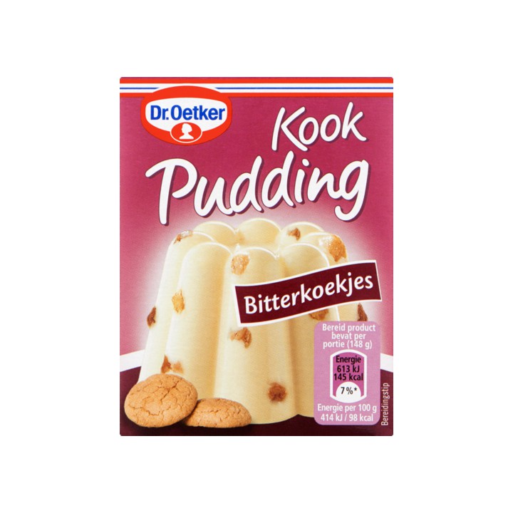 Dr. Oetker Kookpudding Bitterkoekjes 92g