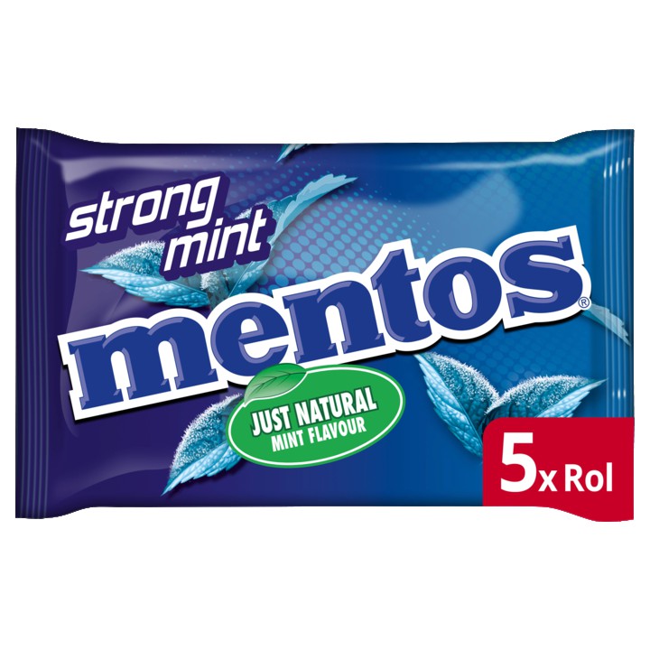 Mentos Chewy Dragees Muntsmaak 5 x 37, 5g