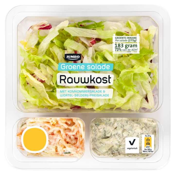 Jumbo Groene Salade Rauwkost 275g