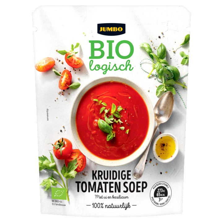 Jumbo Biologische Kruidige Tomatensoep 300ml