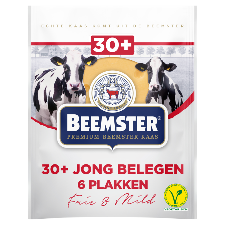 Beemster Jong Belegen 30+ plakken 150g