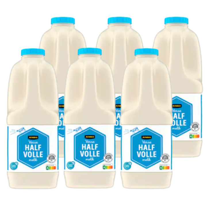 Jumbo Verse Halfvolle Melk 6 x 2L