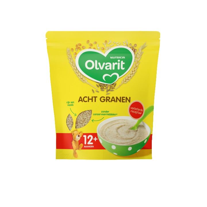 Olvarit Acht Granen 12+ Maanden 200g