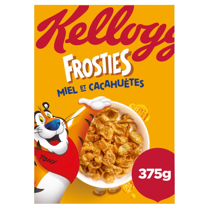 Kellogg&amp;#x27;s Frosties Honey &amp;amp; Peanuts 375g