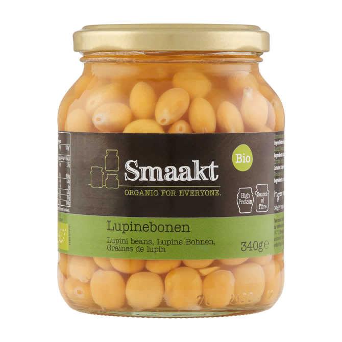 Smaakt Lupinebonen pot