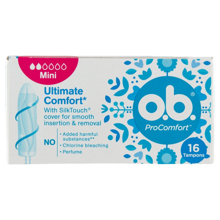 O.B. ProComfort Tampons Mini 16 Stuks