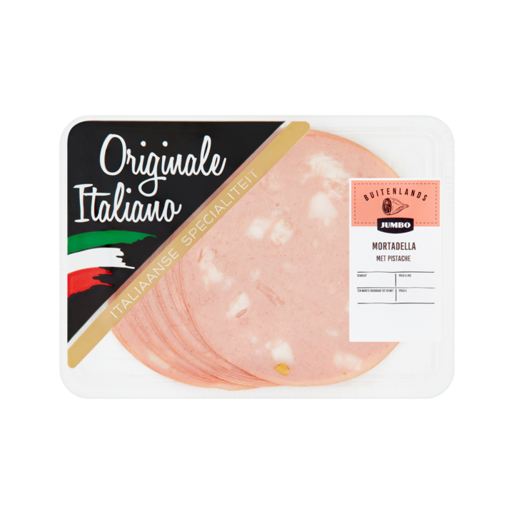 Jumbo Mortadella met Pistache ca. 100g