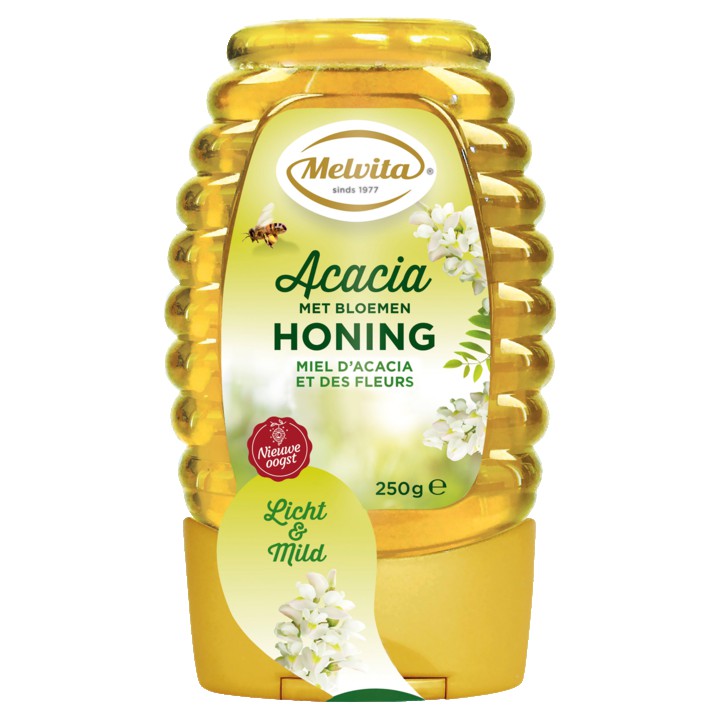 Melvita Acacia met Bloemen Honing Licht &amp;amp; Mild 250g