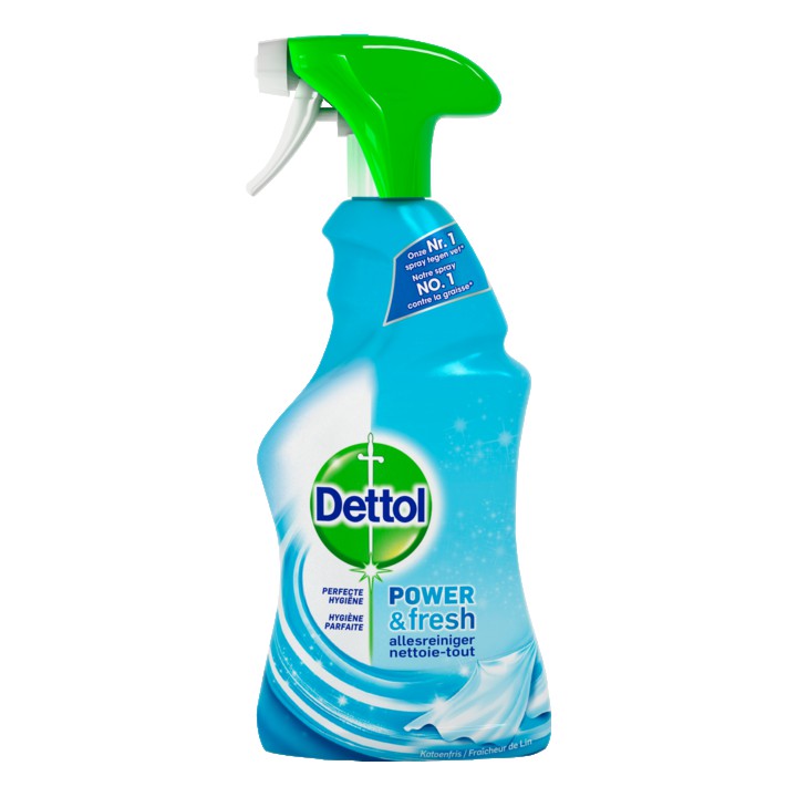 Dettol Power &amp;amp; Fresh Allesreiniger Katoenfris&amp;nbsp; 500ml