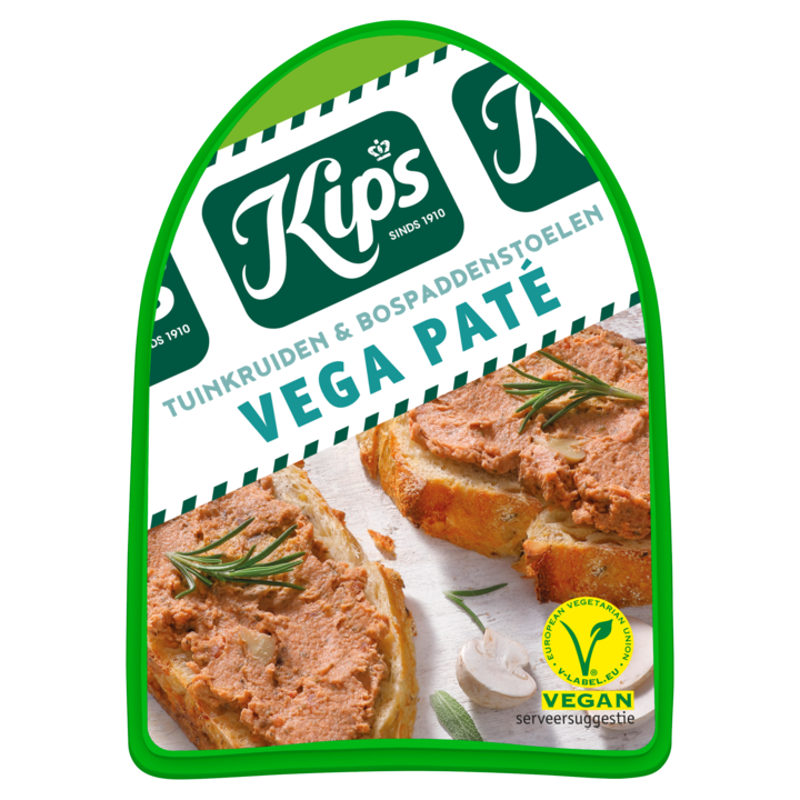 Kips Vega Tuinkruiden en Bospaddenstoelen Pat&amp;eacute; 125g