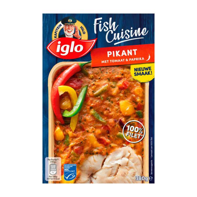 Iglo Fish Cuisine Pikant